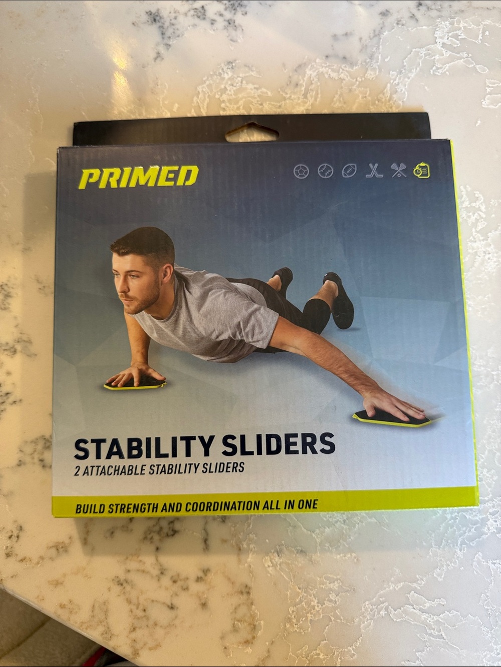 Primed Stability Sliders- set of 2
